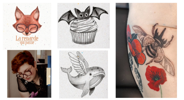 La renarde qui passe